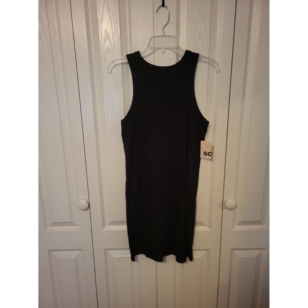 Black Tank Dress Women's Sleeveless Casual Dress